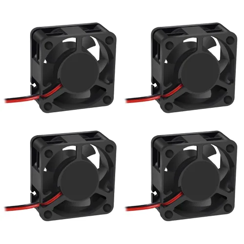 Ventilador de impresora 3D de 1.575 x 0.787 in, sin escobillas, 4020 CC, 12 V, 1.575 in, ventilador de enfriamiento de 1.575 x 1.575 x 0.787 in para