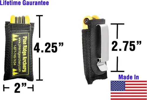 Miniatura 5 de Pine Ridge Archery Juego de llaves Allen para arqueros y kit de combo con funda