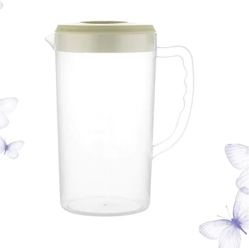 Miniatura 8 de DOITOOL Lemonade - Jarra de 87.9 fl oz de galón con tapa, jarra de agua resistente e inastillable, jarra de plástico para té helado, para agua