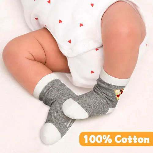 Miniatura 4 de Jiuguva Juego de 4 pares de calcetines a juego para papá y bebé, regalos para papá por primera vez, regalos para papá e hijo, trajes a juego