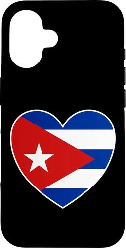 Miniatura 31 de iPhone 13 Pro Max I Heart Cuba - Divertida funda con bandera cubana