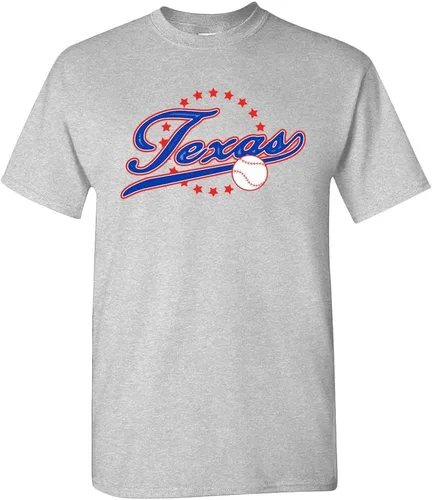 Miniatura 21 de Camiseta de hombre estilo vintage del equipo para aficionados al béisbol Texas - Camisa Royal