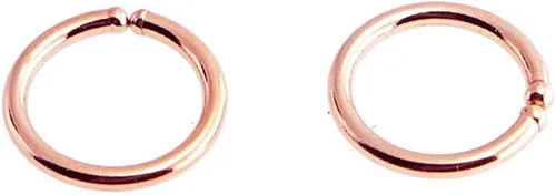 Miniatura 21 de Aretes de aro dorados y plateados para cartílago, nariz, tabique, oreja, hélix, tragus, joyería para mujer, hipoalergénicos, pequeños aros