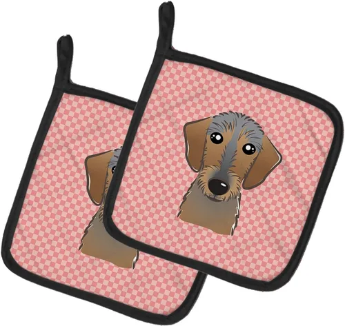 Miniatura 111 de Caroline's Treasures BB1303PTHD - Juego de soportes para ollas de cocina, resistentes al calor, almohadillas calientes para horno, para hornear