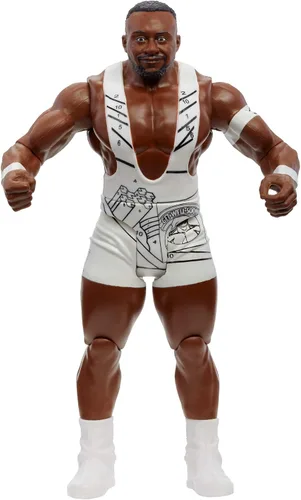 Miniatura 2 de WWE Big E - Figura de acción de la serie 115, figura de acción posable de 6 pulgadas, coleccionable para edades de 6 años en adelante