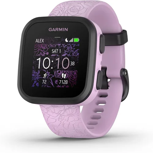 Miniatura 7 de Garmin Bounce™, Reloj Inteligente para Niños, Mensajes de Texto y Voz Bidireccionales, Seguimiento de Ubicación, Camuflaje Negro