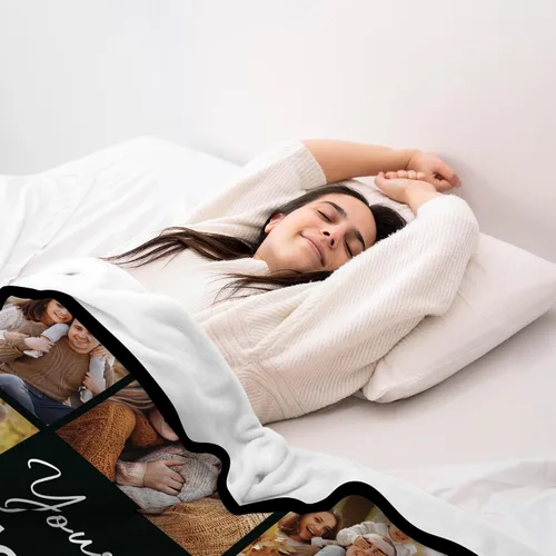 Miniatura 5 de Yofair envía al día siguiente, manta personalizada con foto, regalos personalizados para mamá, papá, manta con foto personalizada, regalos Fotos 10
