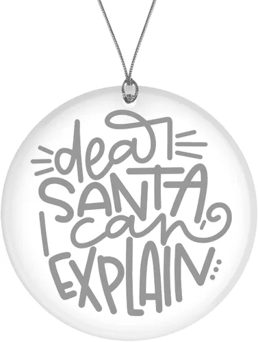 Miniatura 9 de BAD BANANAS Adorno de primera Navidad del bebé - Adorno de Navidad del bebé 2022 - Adorno de vidrio de 7,6 cm - Adorno festivo para árbol