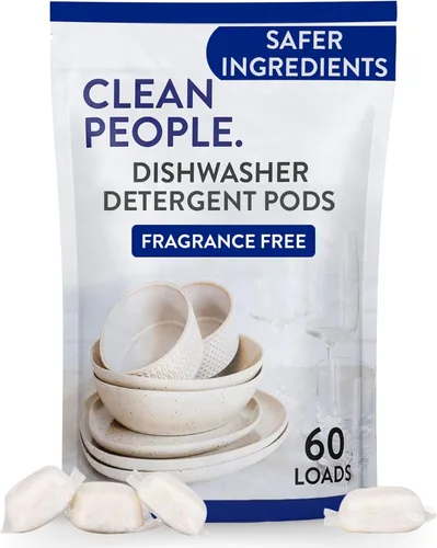 Miniatura 13 de The Clean People Cápsulas para lavavajillas – Corta la grasa y enjuaga con brillo reluciente – Sin residuos – Cápsulas para lavavajillas sin