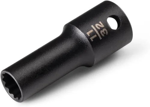 Miniatura 46 de TEKTON Accionamiento de 3/8 pulgadas x 1 pulgada Zócalo de impacto de 12 puntos poco profundo SID12225