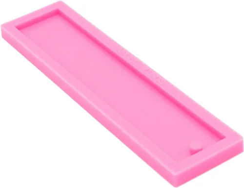 Miniatura 4 de Molde rectangular de resina súper brillante, llavero de artesanía epoxi, molde de silicona, arcilla polimérica, fabricación de joyas de bricolaje