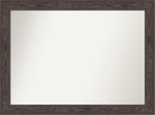 Miniatura 170 de Amanti Art Espejo personalizado, espejo de baño negro puente, espejo de pared o espejo de tocador de baño sobre el fregadero (26 x 26 pulgadas)