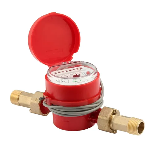 Miniatura 23 de DN15 Medidor de Agua 1/2" NPT, Certificación ISO4064, Medidor de Flujo Cúbico de Agua, Medidor de Agua Fría para Jardín/Hogar