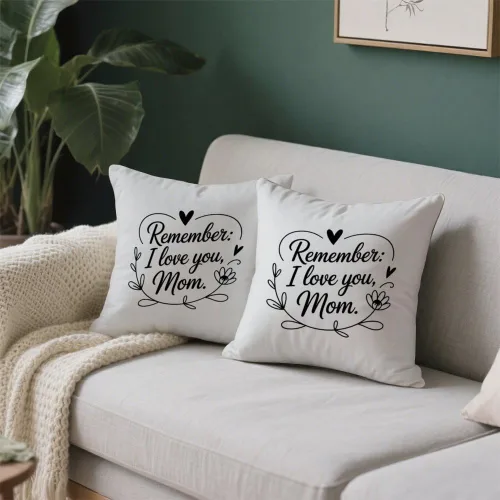 Miniatura 7 de Mom Birthday Gifts for Moms Valentines Day Velvet Pillow Covers 18X18 Best Mom Presents Mama Gift Mama Mommy Gifts Pillow Case Bedroom Decoration