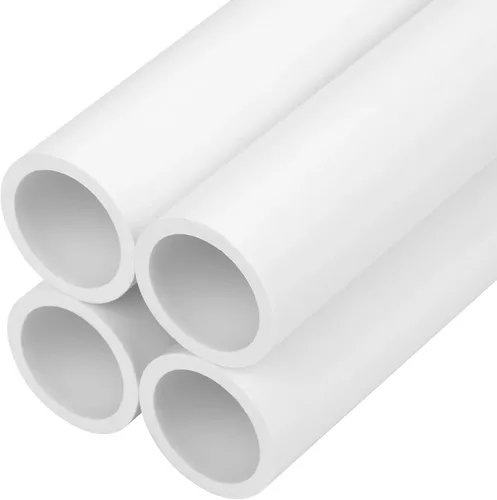 Miniatura 25 de 6 tubos de PVC de 1 pulgada de largo Sch40 de 17 pulgadas de largo, tubos industriales de PVC para bricolaje, invernadero, jardín, granja, taller