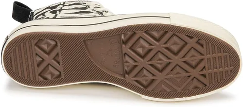 Miniatura 7 de Converse Chuck Taylor All Star - Tenis de plataforma alta unisex con plataforma alta color negrogarceta