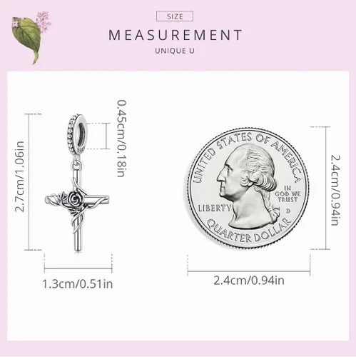 Miniatura 6 de BABAMIA Animal Charms for Bracelets 925 Sterling Silver Bead Charms Bee Butterfly Fox Charm Fits Bracelets and Necklaces Cute Charms for Women Girls