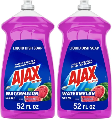 Miniatura 10 de Ajax Ultra Jabón Líquido para Platos con Fabuloso, Aroma a Lavanda, 52 Oz