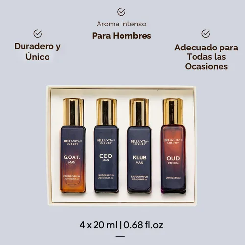 Miniatura 3 de BellaVita Luxury CEO Set de Regalo para Hombre y Hombres Perfume Colonia para Hombre Combo Colonia para Hombres de Larga Duración con Limón