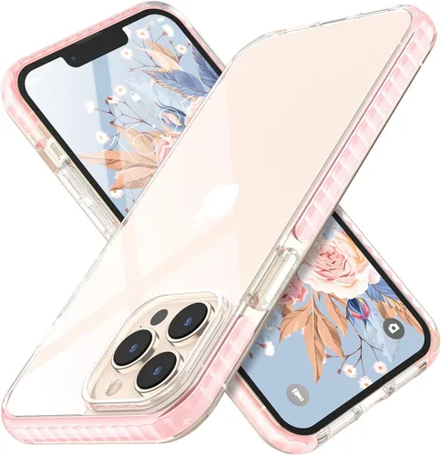 Miniatura 11 de MATEPROX Compatible con iPhone 14, transparente, delgada, transparente, a prueba de golpes, para iPhone 14 de 6.1 pulgadas 2022 (negro)