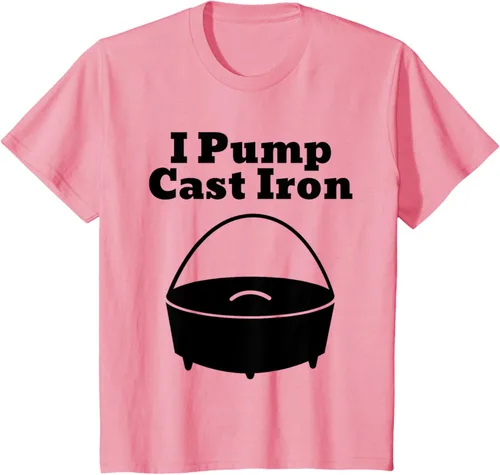 Miniatura 78 de I Pump - Camiseta de hierro fundido para cocinar al horno holandés