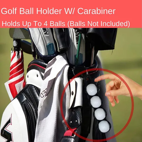 Miniatura 3 de Kit de accesorios de golf – Incluye toalla, soporte para bolas, cepillo, herramienta de reparación de Divot, 2 plantillas de alineación de bolas