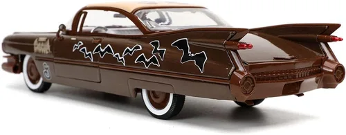 Miniatura 5 de Jada Toys Count Chocula 1:24 1959 Cadillac Coupe DeVille - Vehículo fundido a presión con figura de Count Chocula, juguetes para niños y adultos