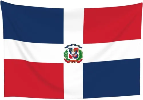 LIFANGMI Tapiz decorativo con bandera de la República Dominicana, 60 x 40 pulgadas, para dormitorio, sala de estar, dormitorio universitario