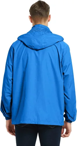 Miniatura 13 de Chaqueta impermeable cortavientos ligera para hombre con capucha extraíble