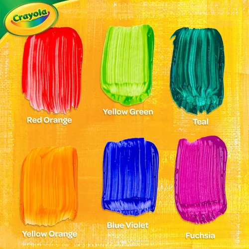 Miniatura 3 de Crayola Pintura lavable para niños (6 quilates), suministros escolares, juego de pintura para niños, manualidades de primavera, regalos