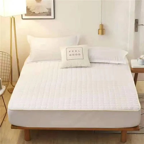 Miniatura 25 de FCLDESHOP Funda de cama, sábanas bajeras gruesas y acolchadas de color sólido, para habitación de los niños, con estampado de animé, geometría, 59.1