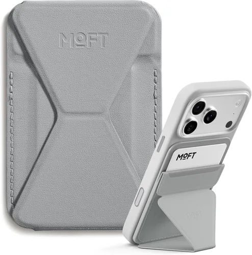 Miniatura 24 de MOFT Soporte magnético para cartera compatible con iPhone serie 17/16/15/14/13/12, ajuste de ángulo y soporte de teléfono compatible con MOVAS