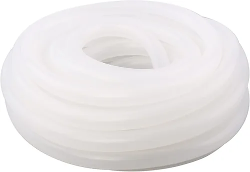 Tubo de silicona – 3/8" ID 5/8" OD Grado alimenticio Flexible Grueso para bombeo de elaboración casera de cerveza, transferencia, longitud de 8
