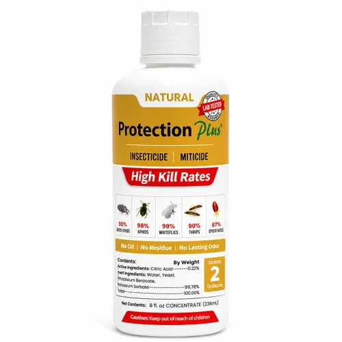Miniatura 10 de Protección ecológica para plantas, insecticida de amplio espectro, fungicida, acicida; mata y repele ácaros, mosca blanca, pulgones, trips, más