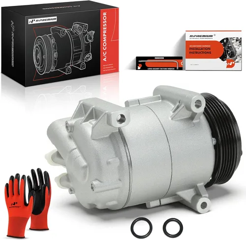 Miniatura 10 de A-Premium Compresor de aire acondicionado con embrague compatible con Jeep Renegade y Fiat 500X, 2016 2017 2018, 1.4L