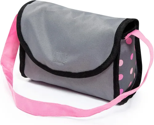 Miniatura 5 de Bayer: Cochecito Cosy, Fairy Poka Dot Gris Rosa - Incluye manta+almohada+bolso, para muñecas de hasta 18 pulgadas, a partir de 3 años