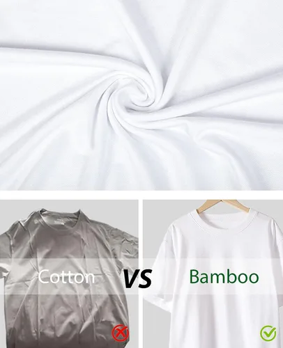Miniatura 4 de QUALFORT Camiseta de bambú para hombre