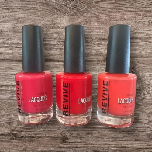 Miniatura 5 de Brighten Your Day - Juego de esmaltes de uñas – Paquete de 3 tonos vibrantes en Coral Reef, Getting Reddy y Pinky Swear – 7 libre, no tóxico