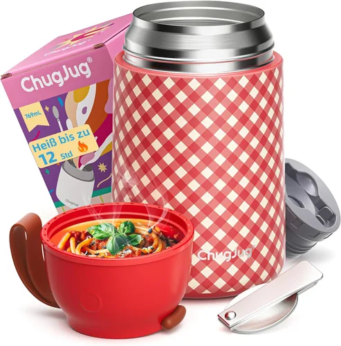 Miniatura 8 de Termo de sopa de 15 onzas para comida caliente para niños, tarro de comida aislado con cuchara, recipiente térmico para almuerzo, boca ancha vacío