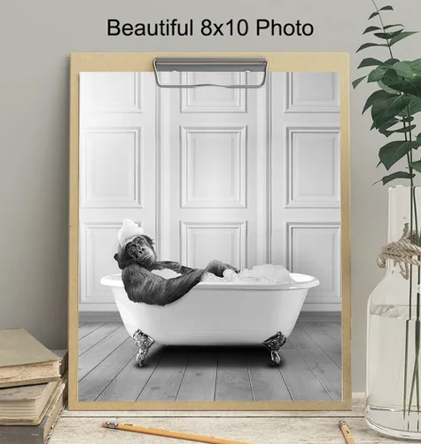 Miniatura 4 de Divertida decoración de baño para hombres, mujeres, accesorios de baño modernos y bonitos, fotos de baño, decoración de pared de baño, arte de pared