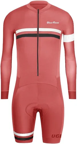 Miniatura 25 de UGLY FROG Traje de triatlón para hombre de manga corta Jersey de piernas cortas Skinsuit Tri Kit Ciclismo Skinsuit Team Bike Ropa