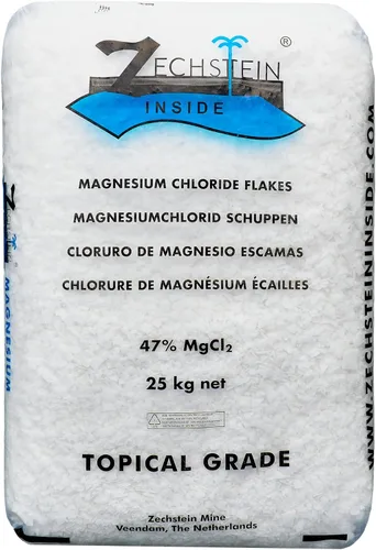 Miniatura 7 de Auténticos copos de magnesio a granel de Zechstein Inside - Copos de cloruro de magnesio para baños Magnesio elemental puro, orgánico