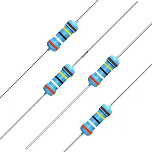 Miniatura 79 de California JOS 100 unidades de resistencia de 0.12 ohmios 1/4w (0.25 W) Resistencia fija de película metálica de tolerancia ±1%, más de 189 valores