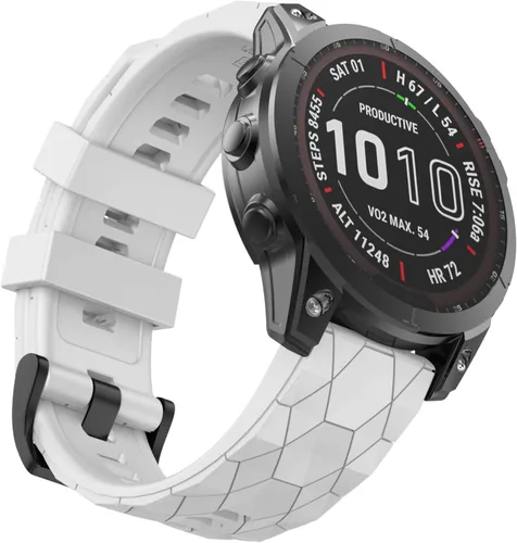 Miniatura 11 de Compatible con Garmin Fenix 7X Band 1.024 in de ancho, correas de reloj suaves de repuesto para Fenix 7X/Fenix 6X/Fenix 6X Pro/Fenix 5X/Fenix 5X
