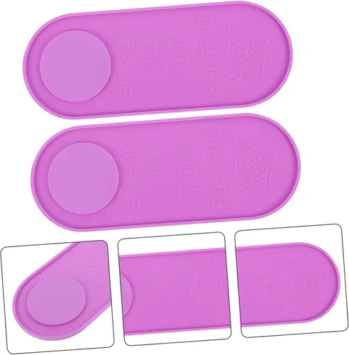 Miniatura 5 de VILLCASE Moldes de silicona, 2 moldes para manualidades para pomo de puerta, moldura decorativa