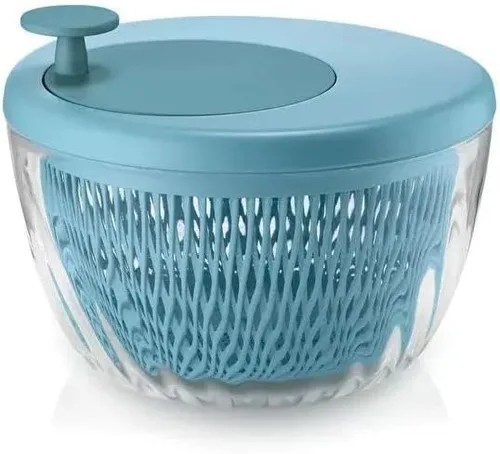 Guzzini Twist & Dry Ensalada Spinner, Azul 170900134