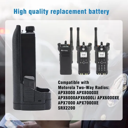 Miniatura 4 de Batería PMNN4403 para Motorola APX7000 APX6000 APX8000 SRX2200N Radio Batería NNTN8930 Pmnn4486a NNTN7038A NNTN7038B 2650mAh