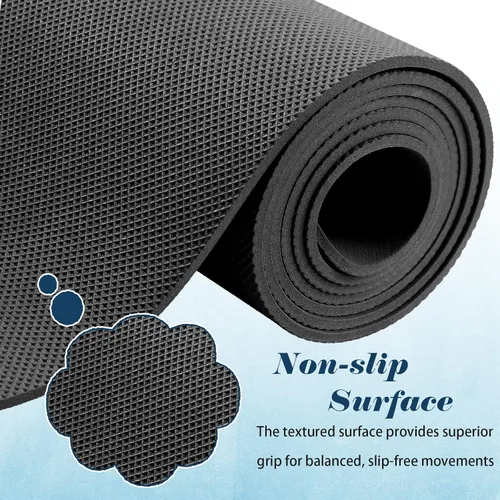 Miniatura 5 de Paquete de 10 esterillas de yoga a granel, 68' x 24' x 4mm de espesor Esterillas de yoga para niños y adultos, paquete de esterillas de gimnasio