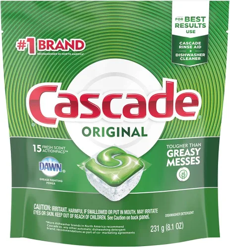 Miniatura 6 de Cascade 97726PK ActionPacs, aroma fresco, bolsa de 34.5 onzas, 62/bolsa