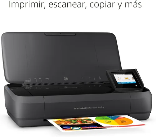 Miniatura 6 de Impresora móvil todo en uno HP Officejet 250 (cz992 a), Negro